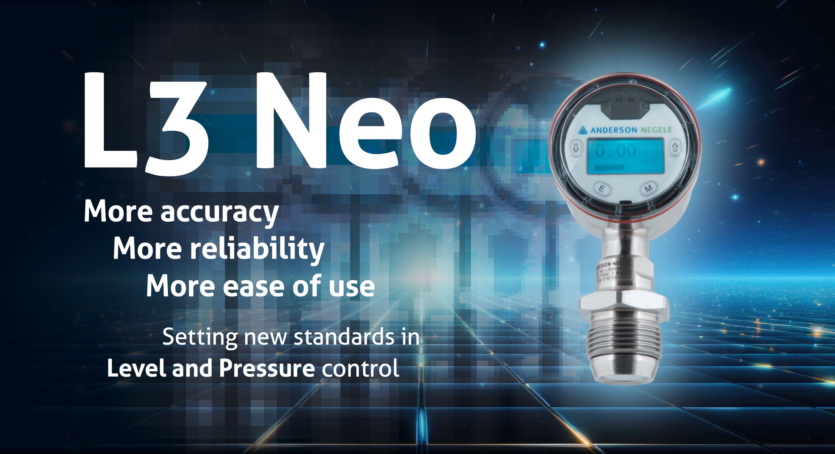 Nieuwe normen stellen in niveau- en drukbeheersing: L3 Neo is nu beschikbaar!